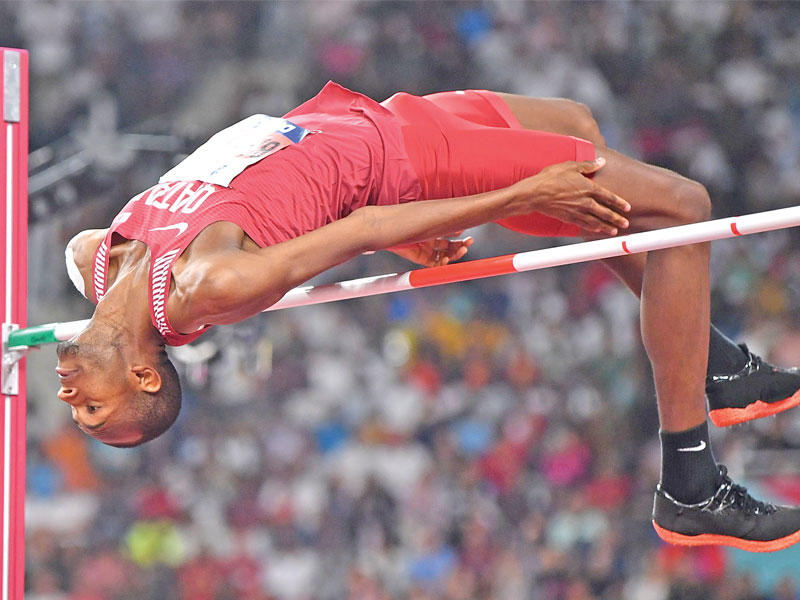 معتز برشم خلال النهائي