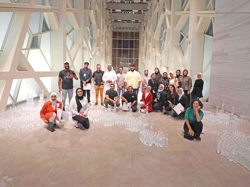 المشاركون في الورشة 