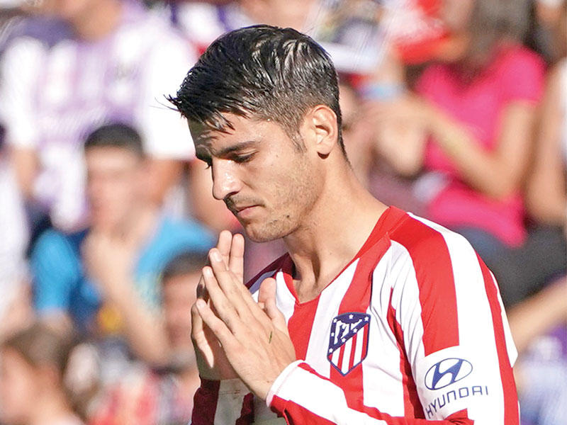 موراتا نجم أتلتيكو