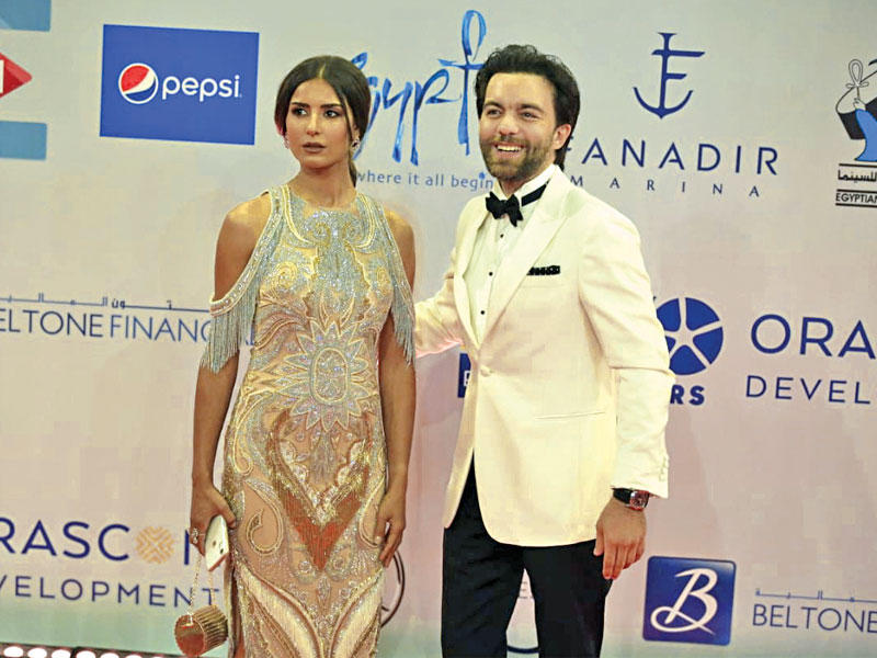 رمزي وزوجته ريهام أيمن