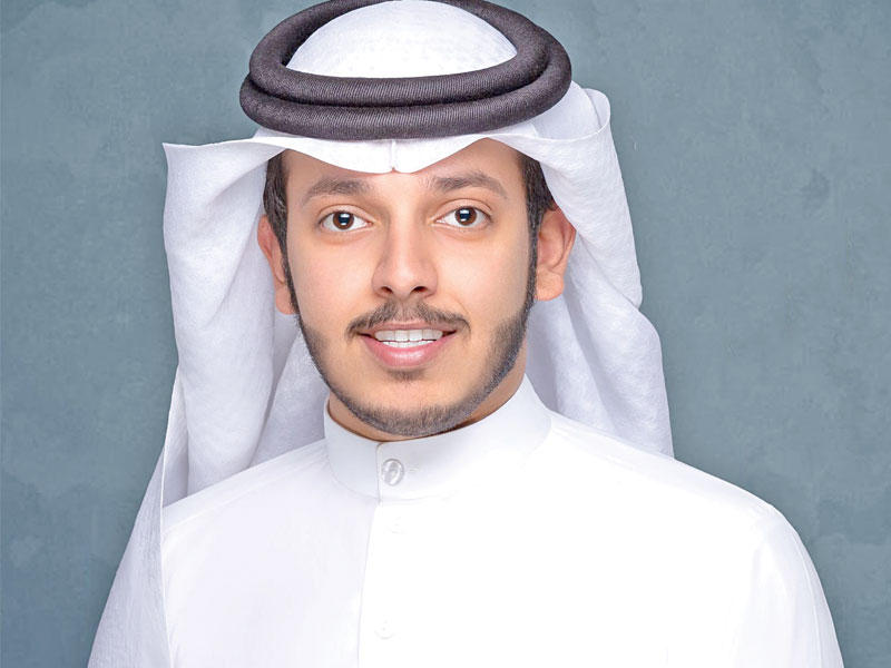 مبارك الجويسري  رئيس الاتحاد العام لطلبة ومتدربي الهيئة العامة للتعليم التطبيقي والتدريب 