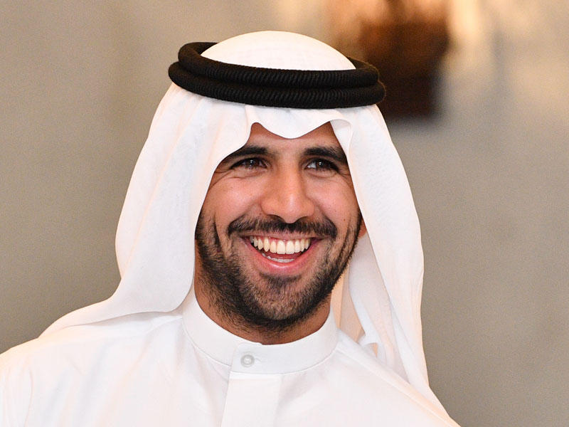 رئيس اللجنة الأولمبية الشيخ فهد الناصر