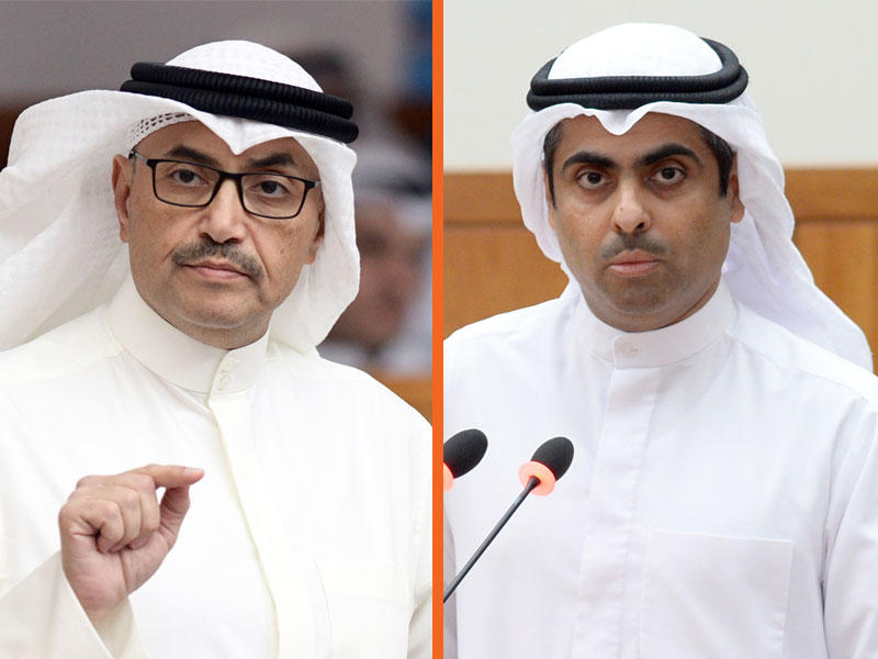 النائب رياض العدساني , النائب محمد المطير