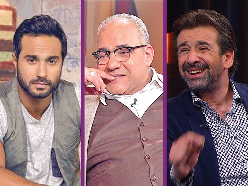 كريم عبد العزيز و بيومي فؤاد و كريم فهمي