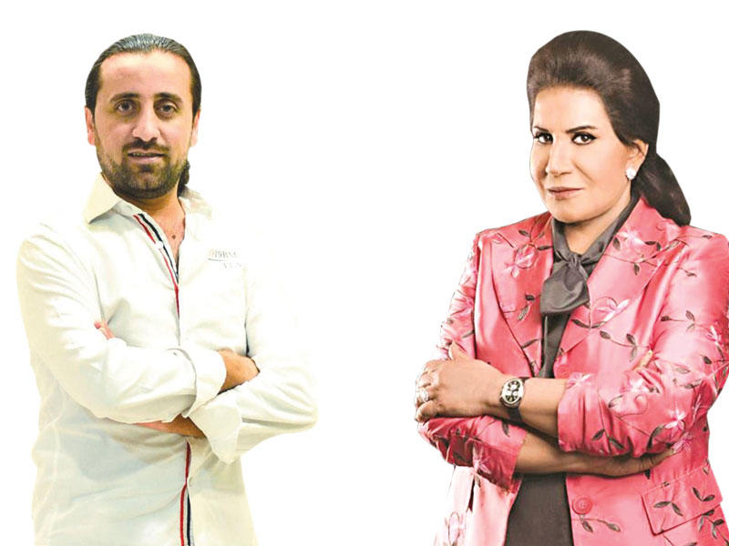 سعاد عبد الله و منير الزعبي