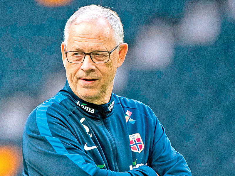 لارس لاجربك المدير الفني للنرويج