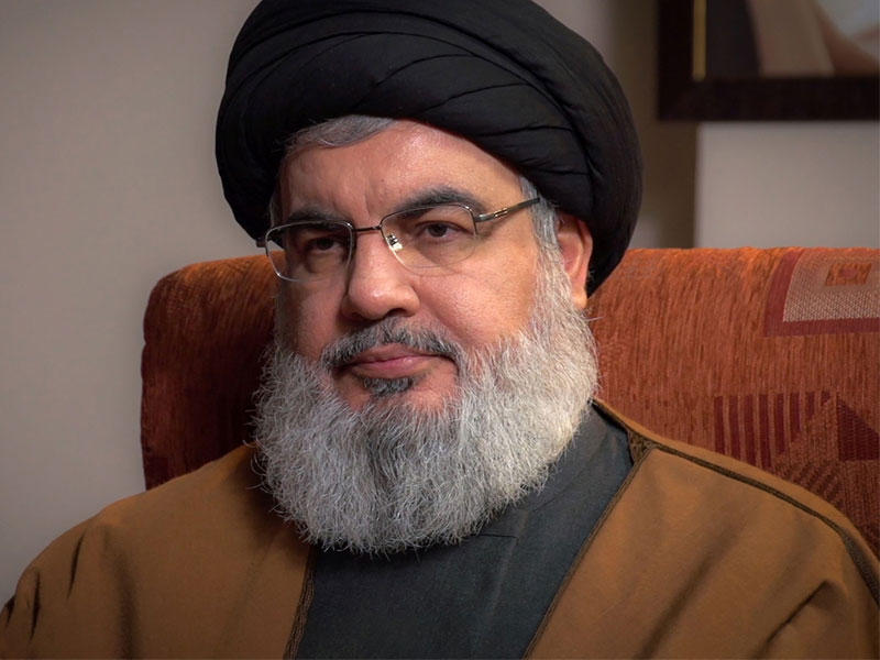  حسن نصرالله  الأمين العام لـ«حزب الله» اللبناني