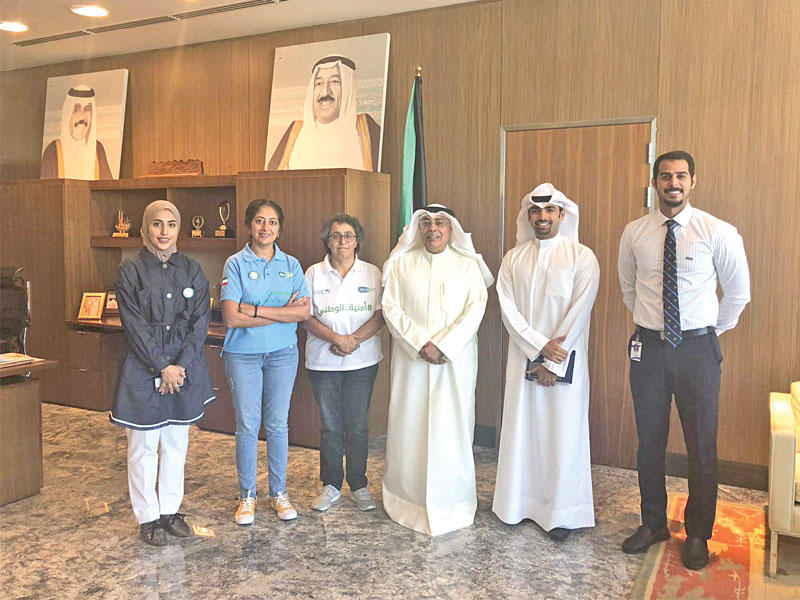 المقصيد متوسطاً مسؤولي «الوطني» ومشروع أمنية