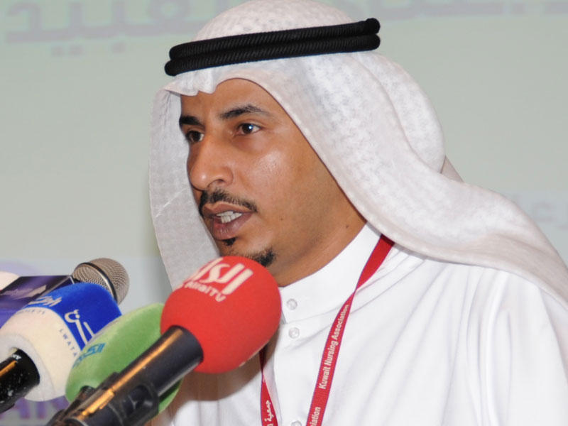 بندر العنزي رئيس جمعية التمريض 