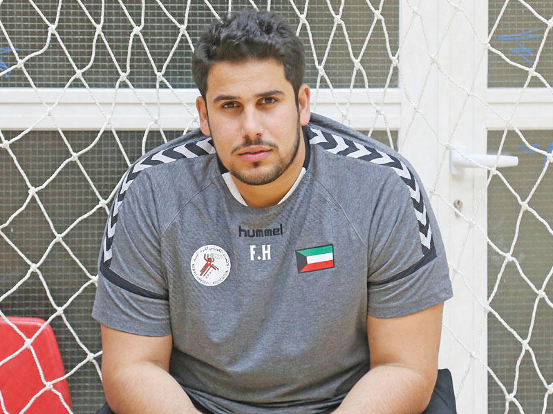 مدير المنتخب الوطني الأول لكرة اليد فهد الهاجري