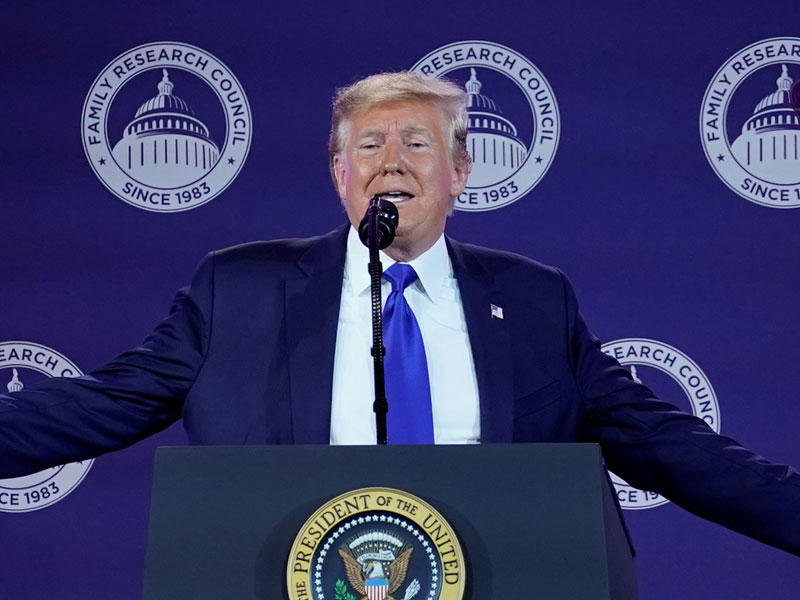 الرئيس الأميركي دونالد ترامب 