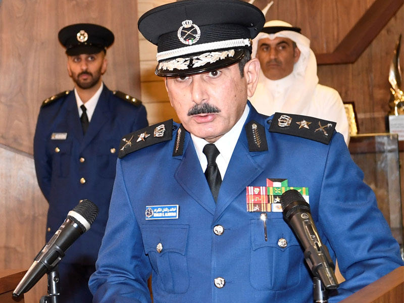 المدير العام للإدارة العامة للإطفاء، الفريق خالد المكراد