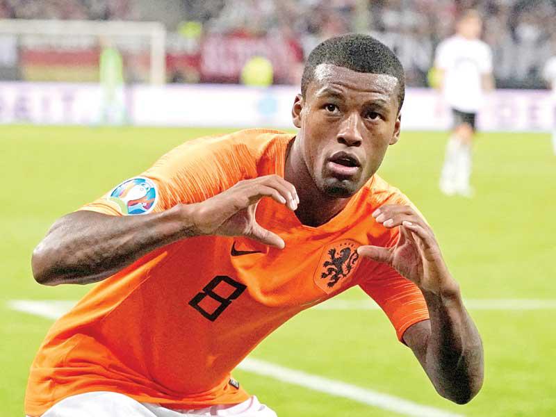 لاعب الوسط منتخب هولندا جورجينيو فينالدوم