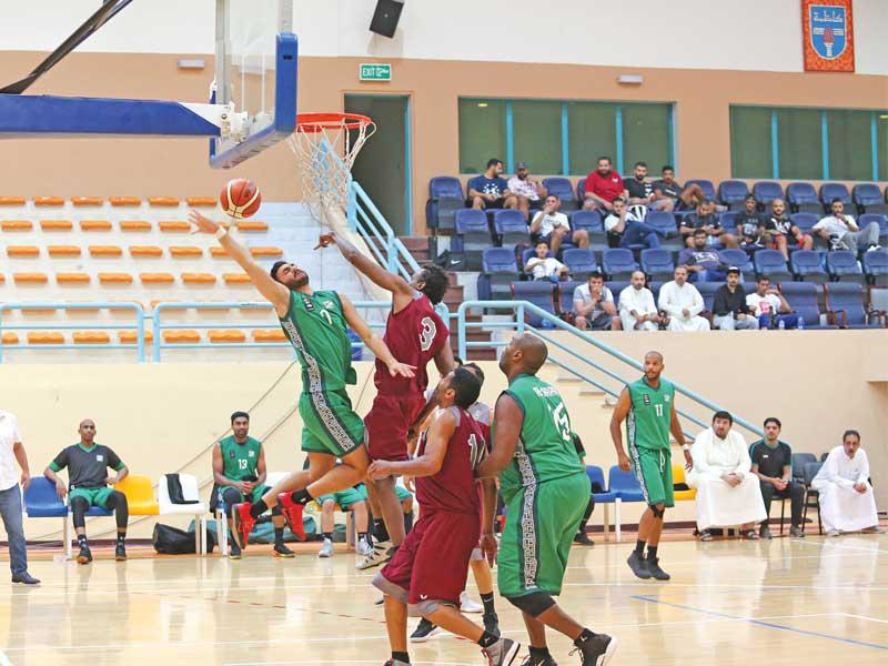 المتألق فيصل التميمي يسجل في سلة النصر