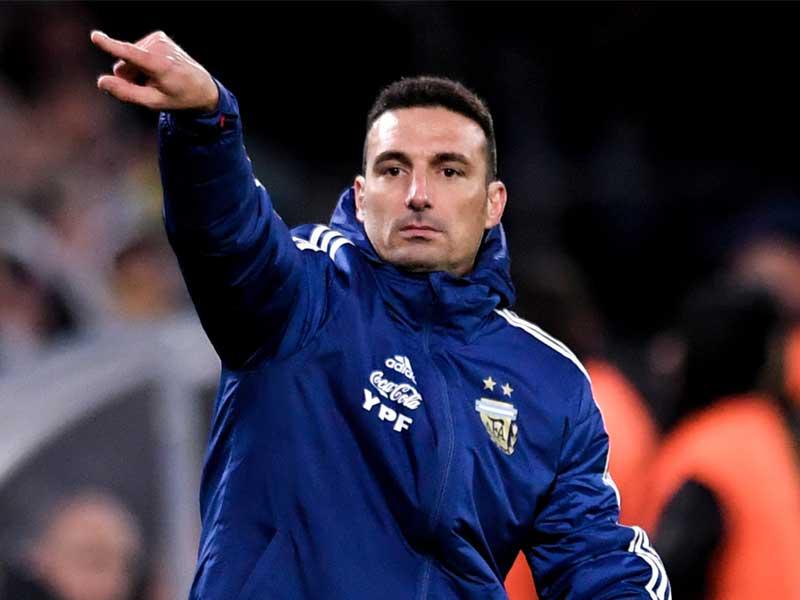 ليونيل سكالوني المدير الفني للأرجنتين