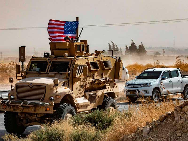 اليات القوات الأميركية الموجودة في سورية 
