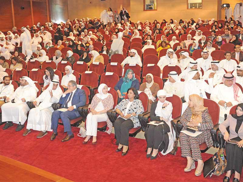 جانب من الحضور في ملتقى الإنماء الاجتماعي