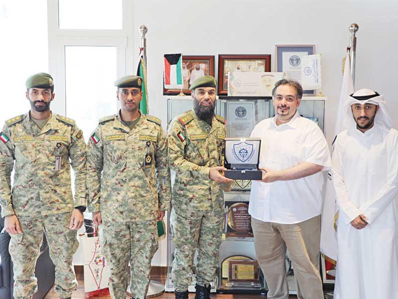 «المهندسين» خلال تكريم «الحرس»n