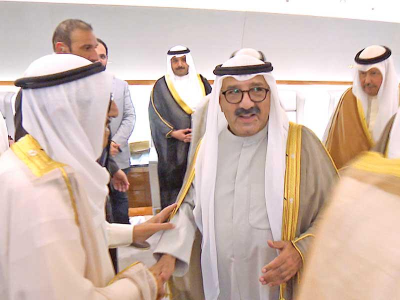 النائب الأول في استقبال سموه