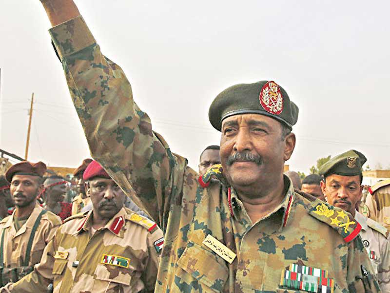  رئيس المجلس السيادي السوداني، الفريق أول الركن عبدالفتاح البرهان