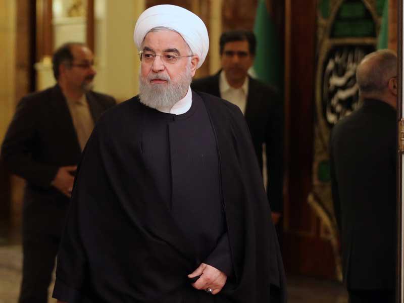 الرئيس الإيراني حسن روحاني