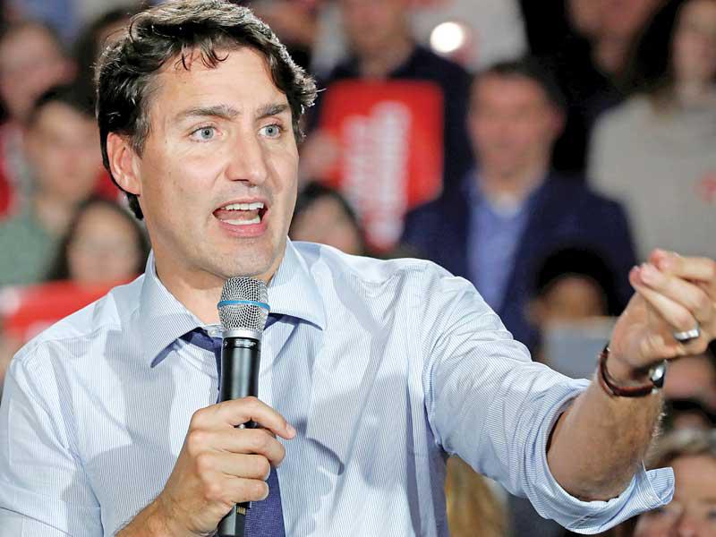 رئيس الوزراء الكندي جاستن ترودو