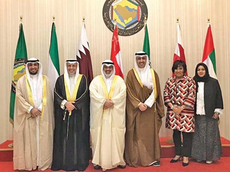 رئيس ديوان المحاسبة بالإنابة والوفد الكويتي المشارك