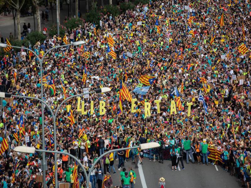 جانب من المظاهرة