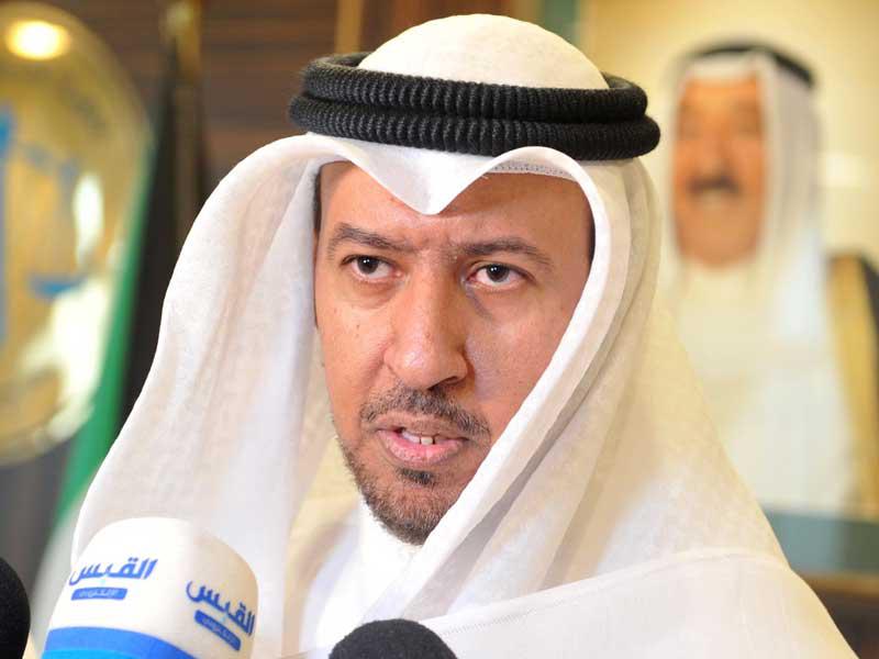 وزير العدل وزير الدولة لشؤون مجلس الأمة المستشار د. فهد العفاسي 