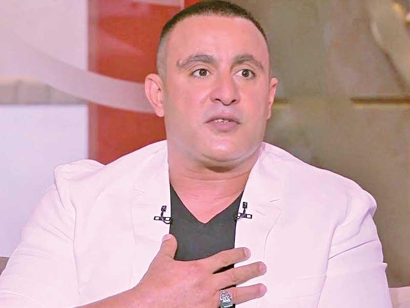 الممثل المصري ​أحمد السقا​ 