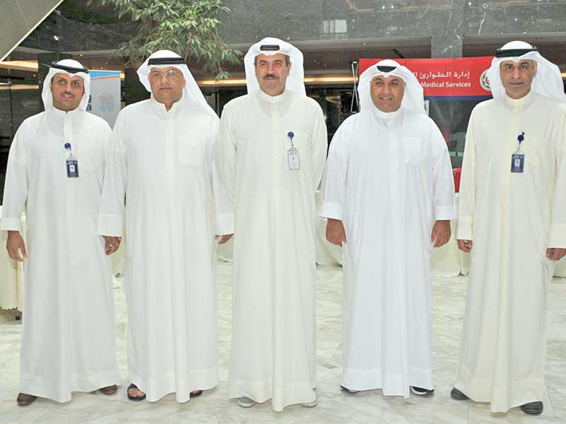 محمد الحميضي متوسطاً الروضان والربيعان والساير والبدر خلال الفعالية