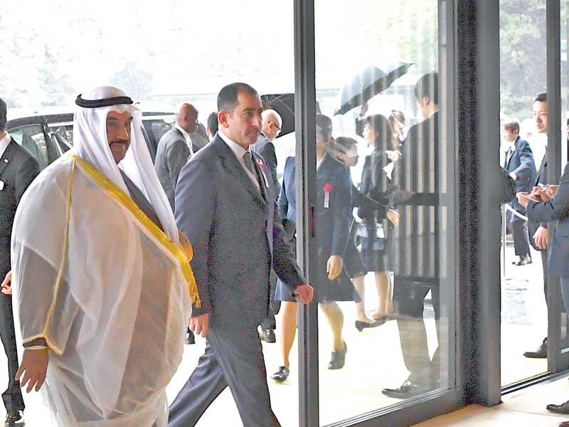 ممثل الأمير خلال مشاركته في الحفل أمس