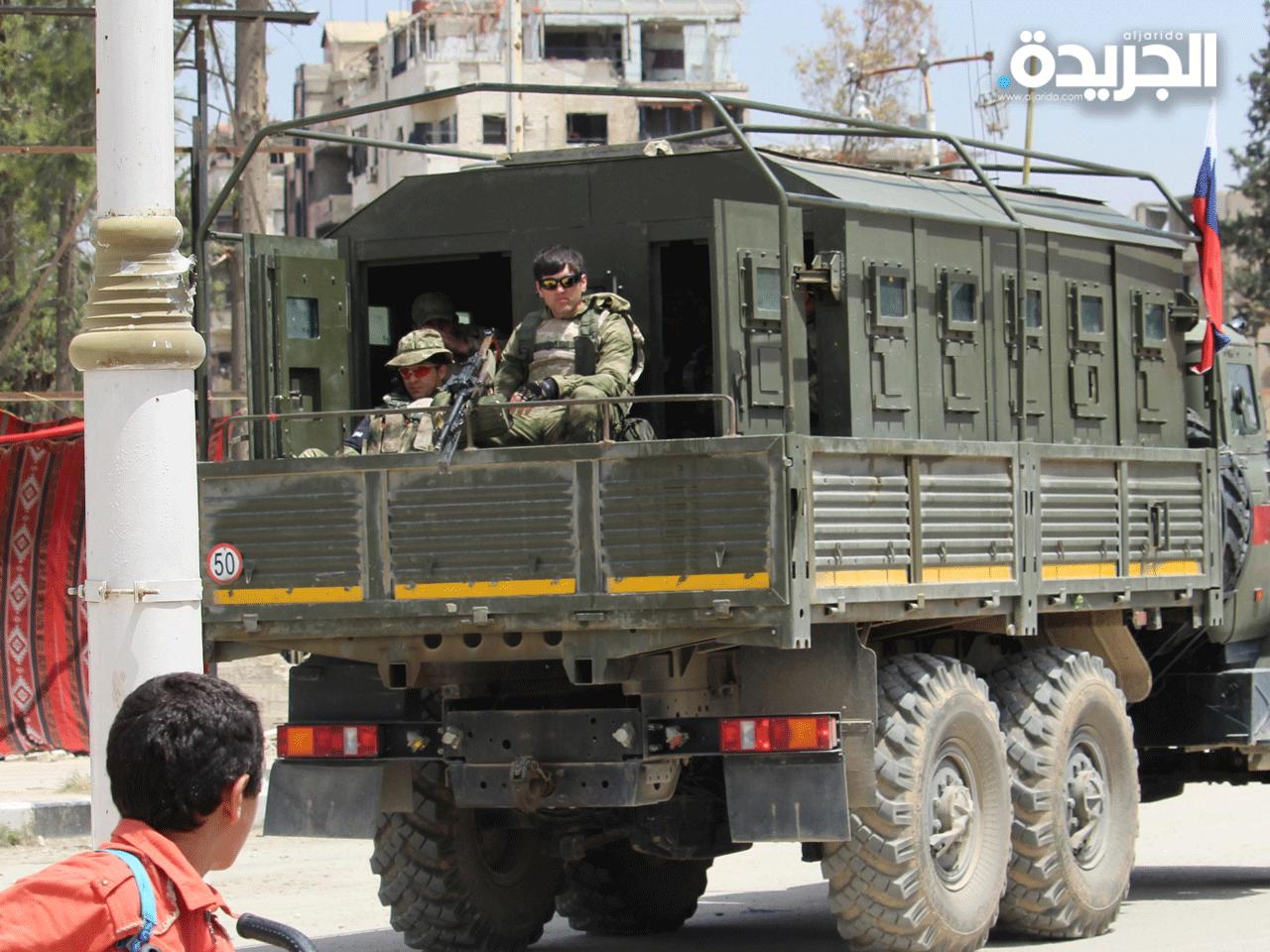 نقل قوات روسية في وقت سابق