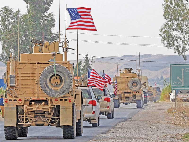 نقل عدد من القوات الأميركية من سورية إلى العراقn