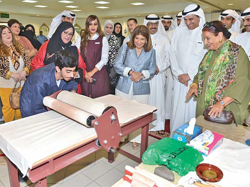 جانب من المعرضn