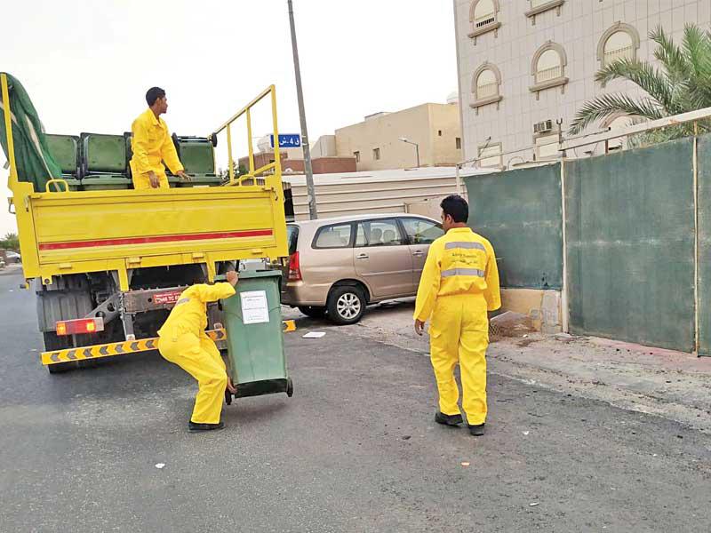 توزيع حاويات