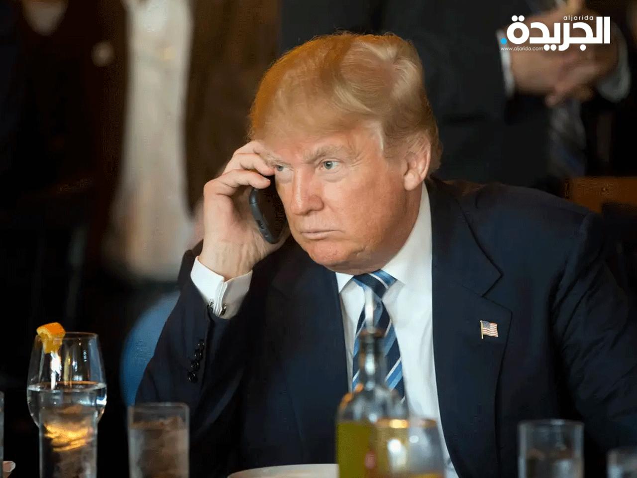 ترامب انتقل إلى استخدام جهاز «آيفون» في مارس 2017.