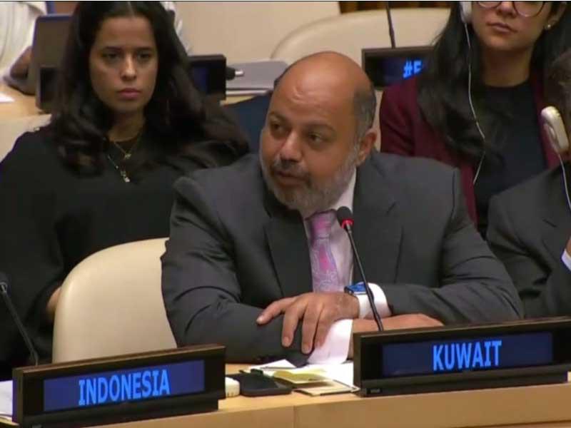 المستشار بالوفد الدائم لدى الأمم المتحدة طارق البناي