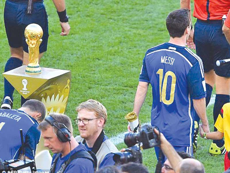 ميسي وكأس العالم 2014
