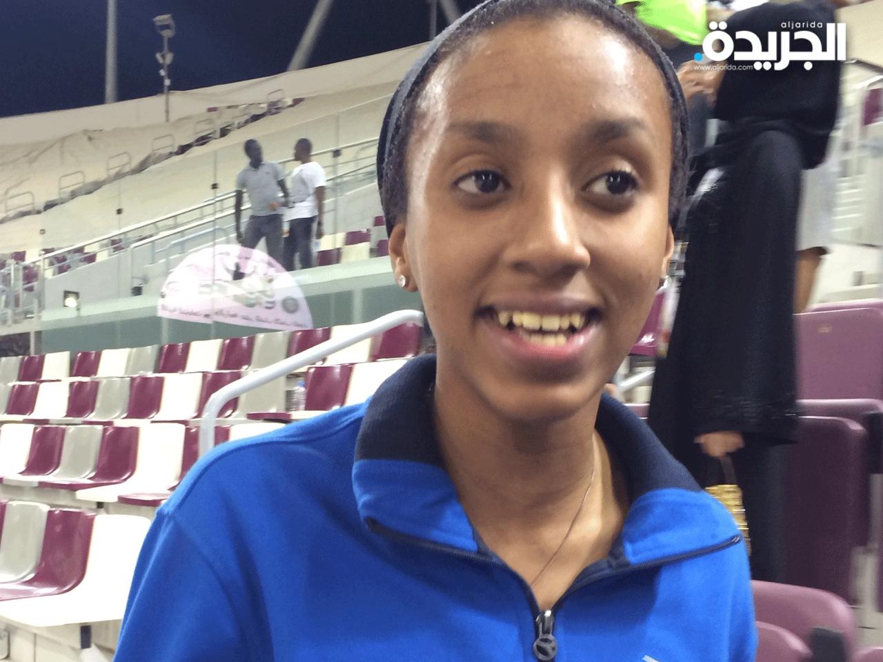 لاعبة منتخب الكويت لالعاب القوى العداءة مضاوي الشمري