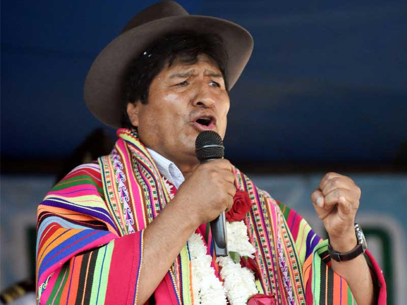 الرئيس البوليفي إيفو موراليس