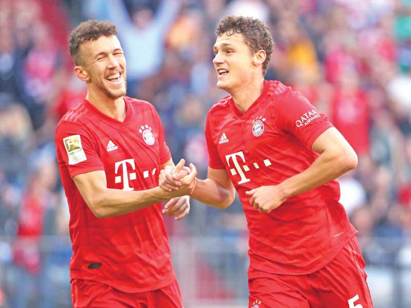 بافارد وبيرسيتش نجما بايرن ميونيخ