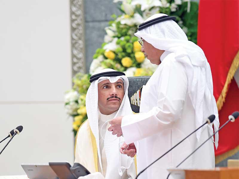 الغانم في حديث مع الجراح