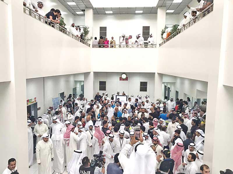 صورة أرشيفية لاعتصام «نقابة الطيران المدني» الأخير