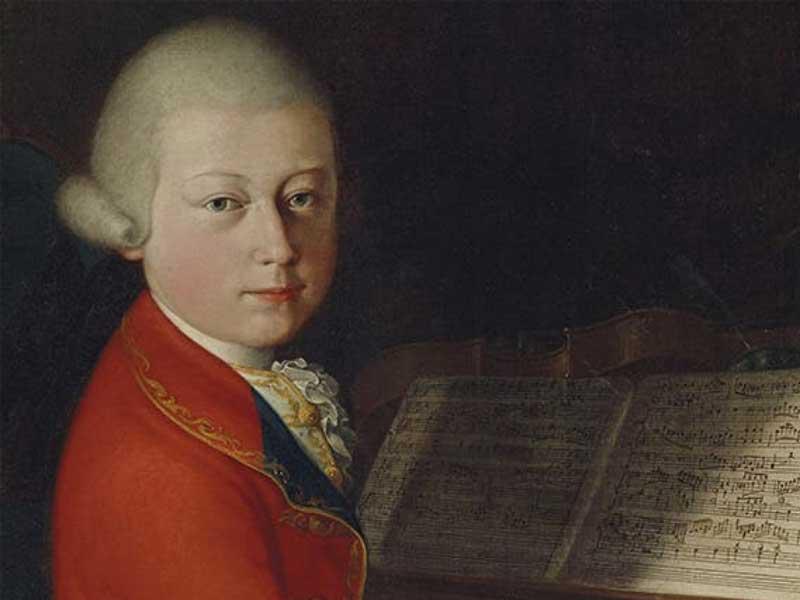 لوحة لموزار 