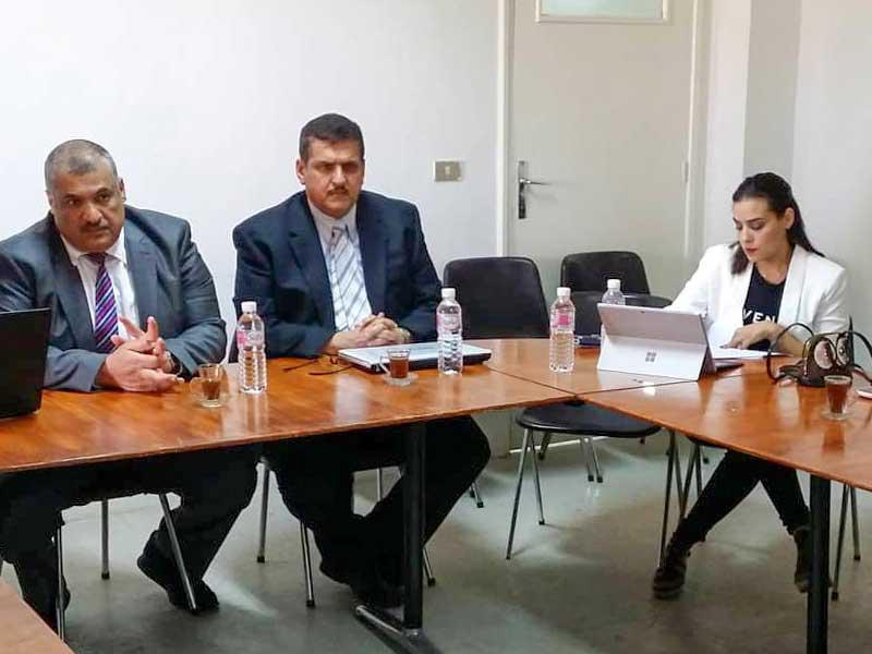 جانب من المفاوضات بين الصندوق الكويتي للتنمية وممثلي وزارة التنمية والاستثمار التونسية