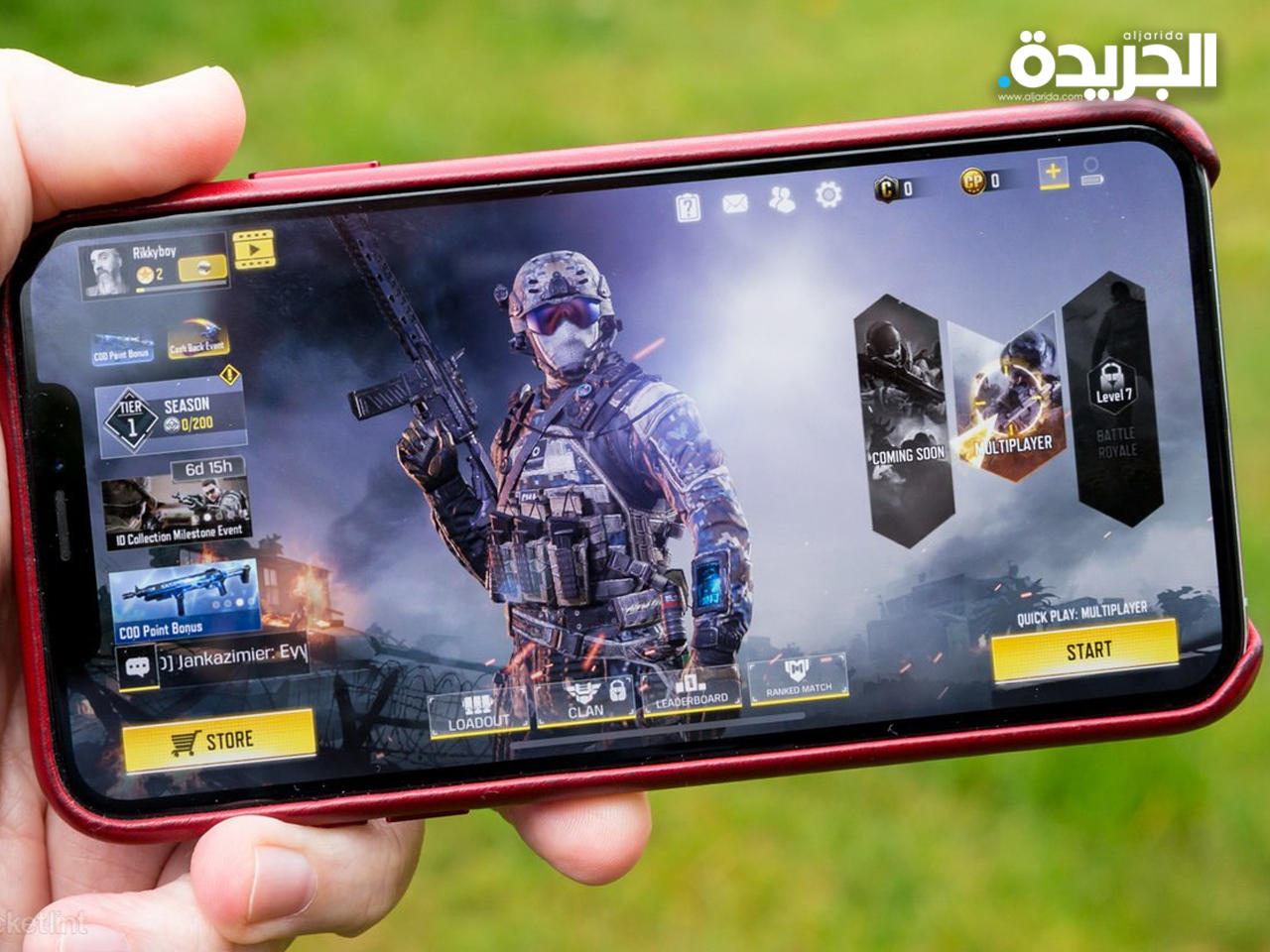 لعبة الفيديو الشهيرة الأميركية «كال أوف ديوتي» على الهواتف المحمولة