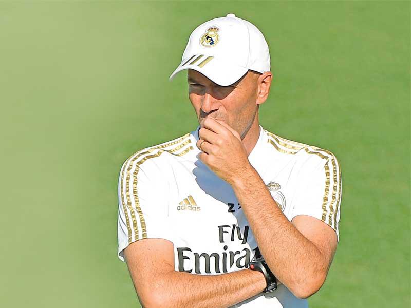 الفرنسي زين الدين زيدان، المدير الفني لريال مدريد
