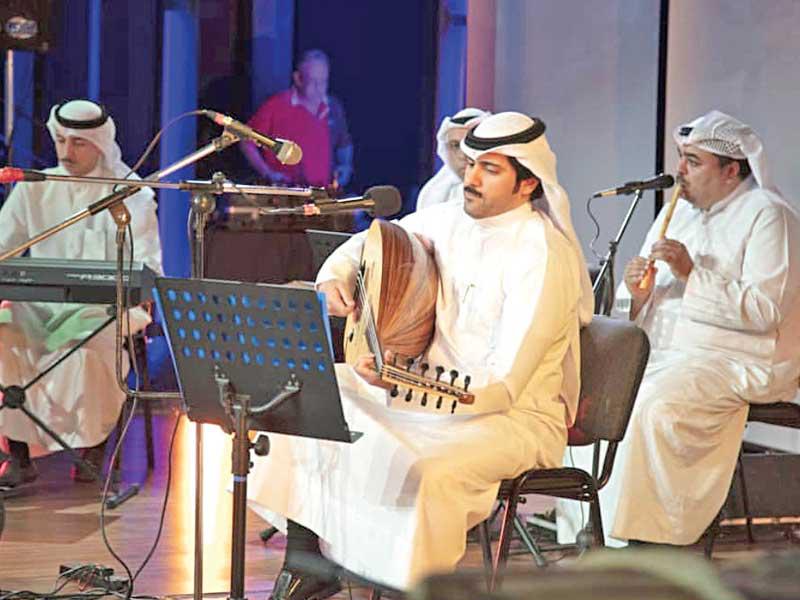 ماجد الكويتي خلال الأمسية 