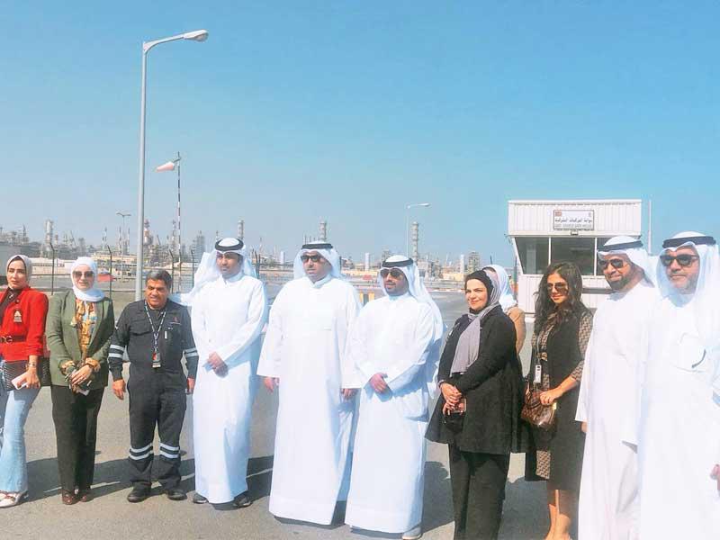 زيارة المجلس البلدي لـ «الوقود البيئي»